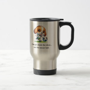 Caneca Térmica Um beagle rouba o show