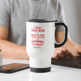 Caneca Térmica Um Chefe Verdadeiramente Excelente Personalizado