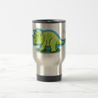 Um desenho animado de triceratops dinossauros, ver