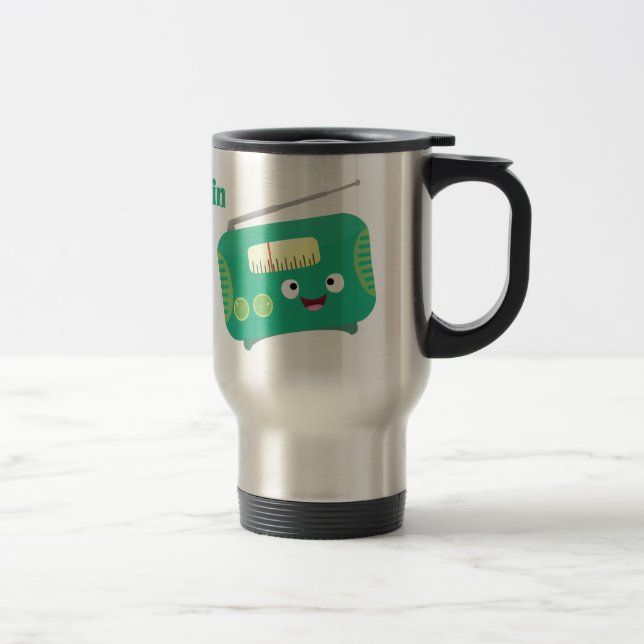 Caneca Térmica Um desenho animado e divertido (Direita)