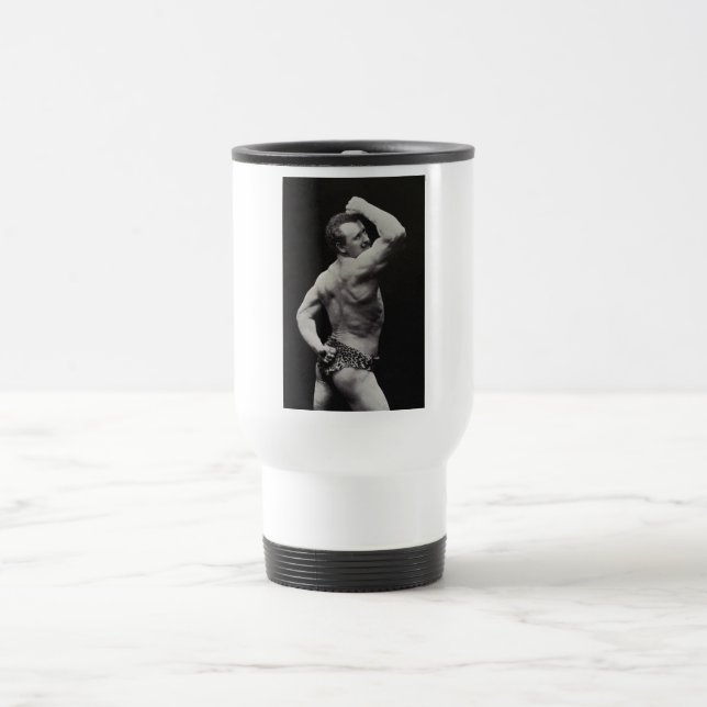 Caneca Térmica Um novo impulso de StrongMen Eugen Sandow Bodybuil (Centro)