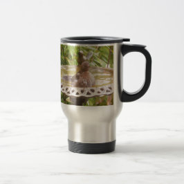 Caneca Térmica Um Pássaro Na Banheira