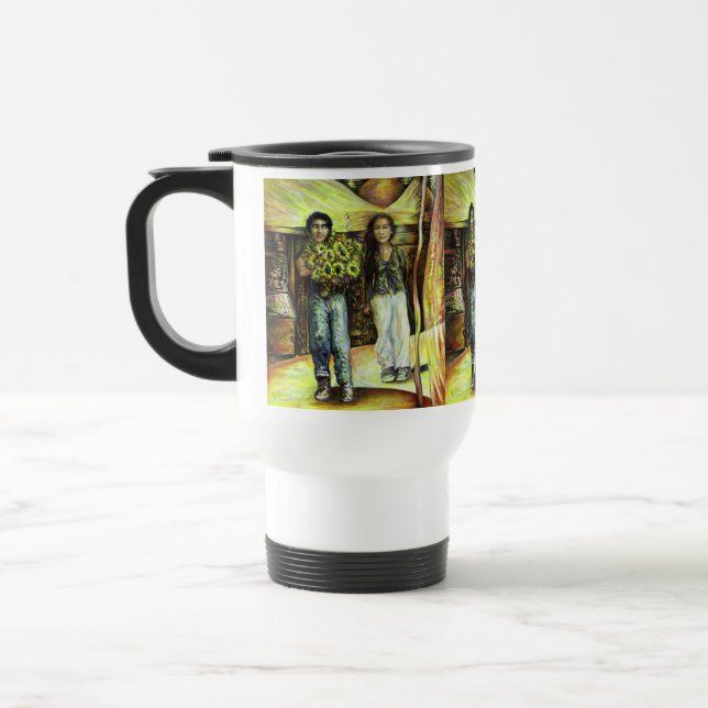 Caneca Térmica Uma Fase de ChapeI Sistina de um ChaIIenge (Esquerda)