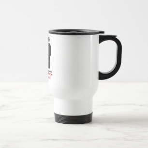 Caneca Térmica Uma mente é uma coisa terrível de se desperdiça