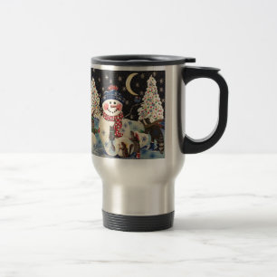 Caneca Térmica "Uma noite mágica na neve "