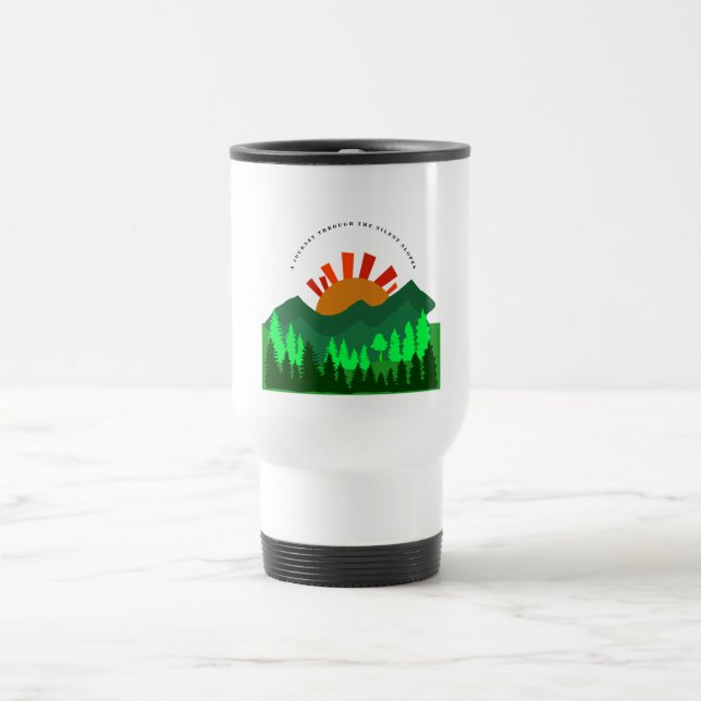 Caneca Térmica Uma Viagem Pelos Declives Silenciosos Montanha Ret (Centro)