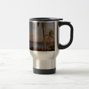 Caneca Térmica Uma vista nas Bahamas por Bierstadt Albert.