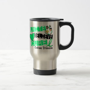 Caneca Térmica UNA ACREDITAM a doença celíaca da CURA