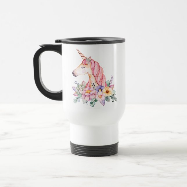 Caneca Térmica Unicorn (Esquerda)