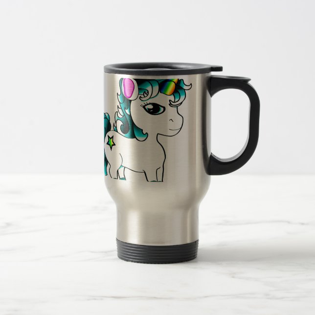 Caneca Térmica Unicórnio (Direita)