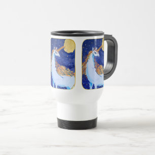 Caneca Térmica Unicórnio "Arte por Crianças"