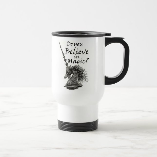 Caneca Térmica Unicórnio mágico (Direita)
