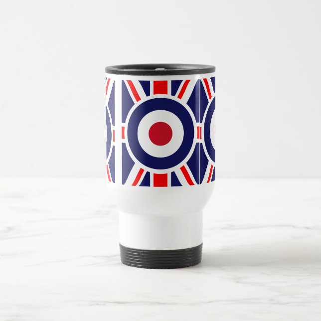 Caneca Térmica Union Jack Mods England Target (Centro)