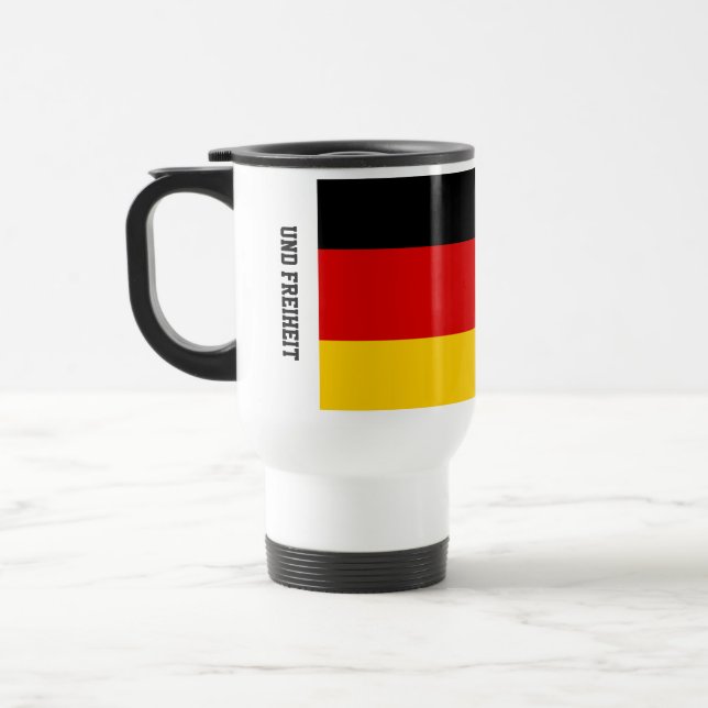 Caneca Térmica Unity Justice Freedom Germany Flag Mug (Esquerda)