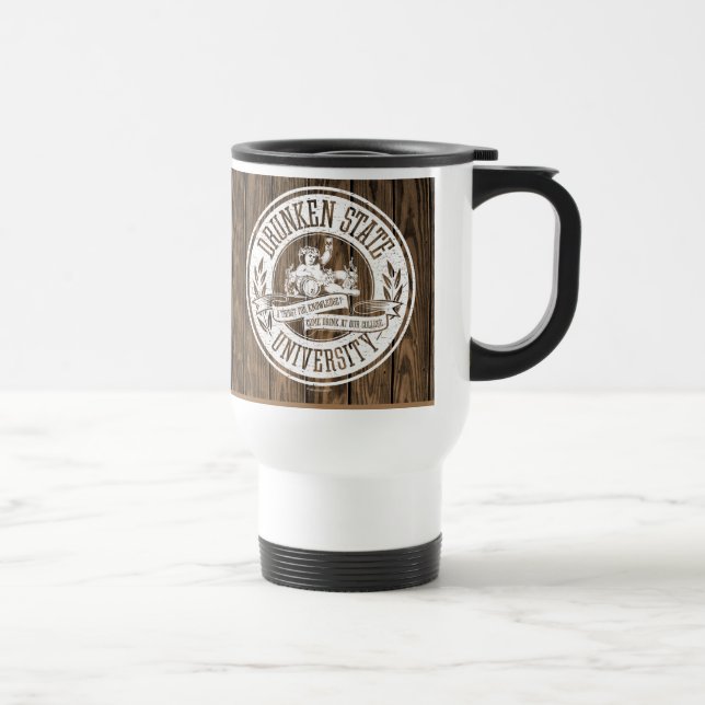 Caneca Térmica Universidade Estadual de Drunken (Direita)