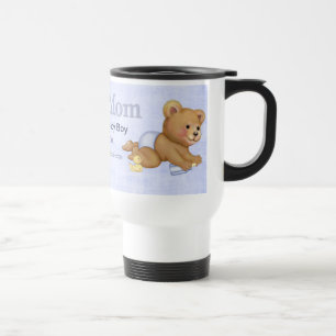 Caneca Térmica Ursinho rastejante - Nova Mãe do Menino - Personal