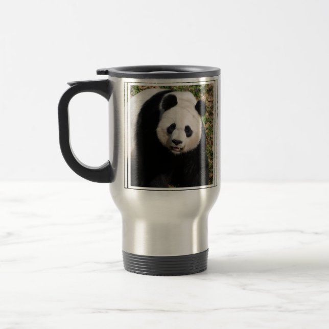 Caneca Térmica Urso de panda bonito (Esquerda)