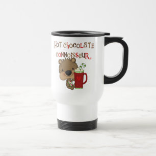 Caneca Térmica Urso do menino do perito do chocolate quente