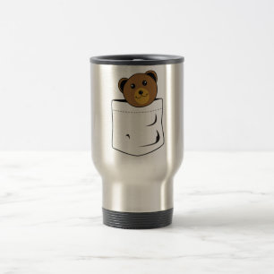 Caneca Térmica Urso no bolso
