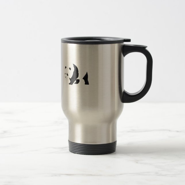 Caneca Térmica Urso panda grande (Direita)