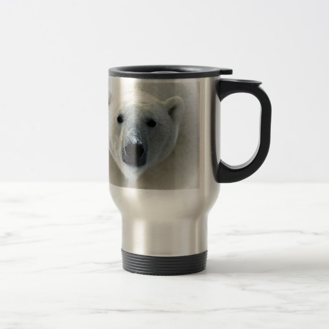 Caneca Térmica Urso Polar (Direita)