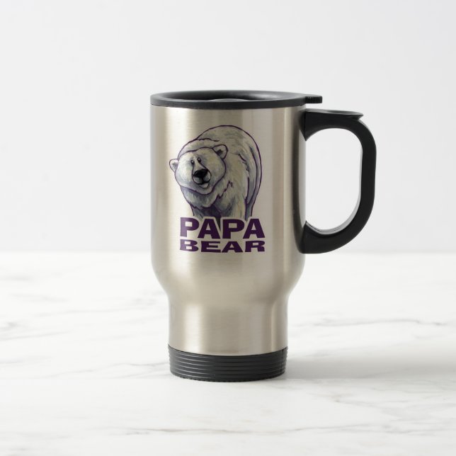 Caneca Térmica Urso polar da papá (Direita)