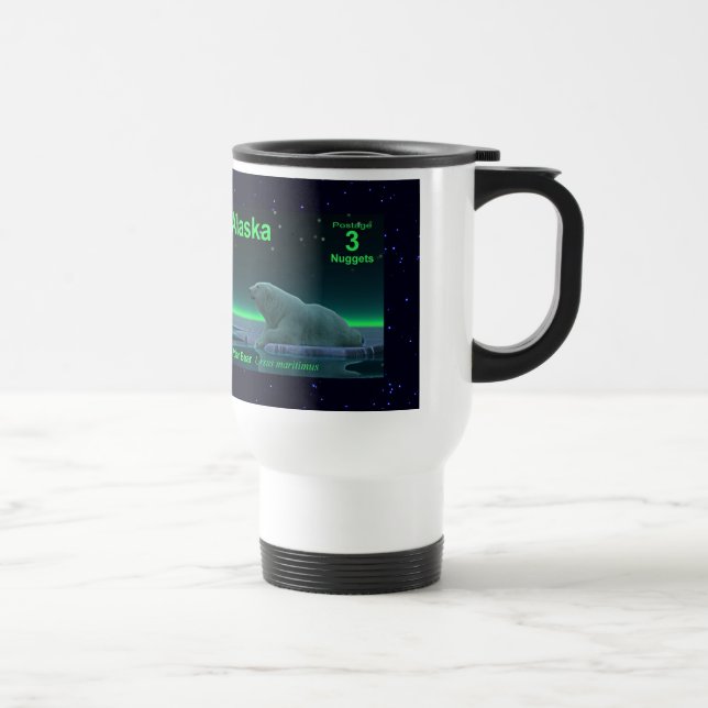 Caneca Térmica Urso Polar De Borda De Gelo (Direita)