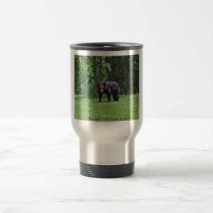 Caneca Térmica Urso preto de Wisconsin
