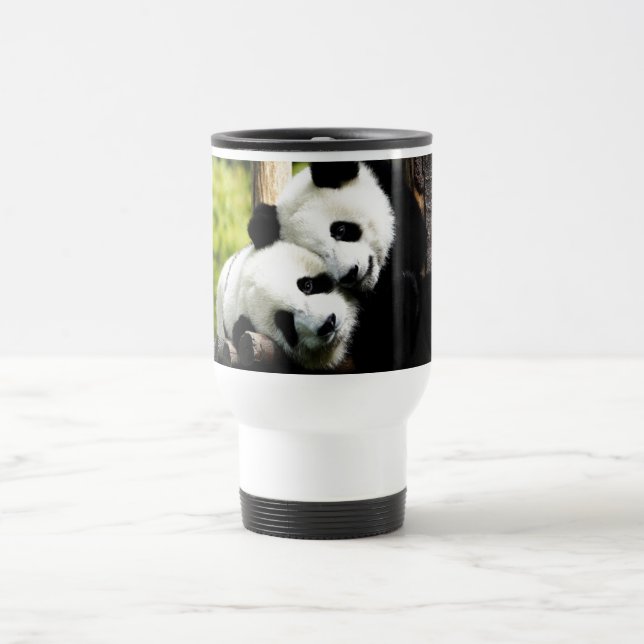 Caneca Térmica Ursos de panda (Centro)
