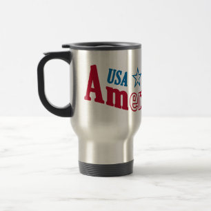 Caneca Térmica USA AmeriCAN! mug- escolha estilo e cor