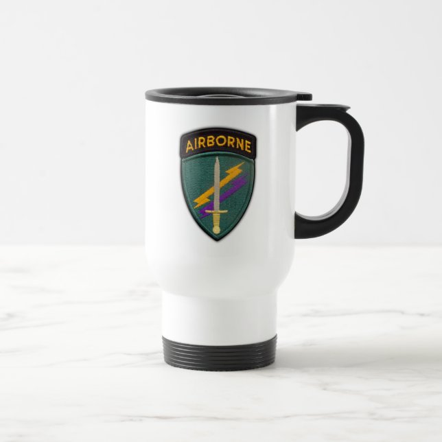 Caneca Térmica USACAPOC(A) Operações especiais veteranos de assun (Direita)