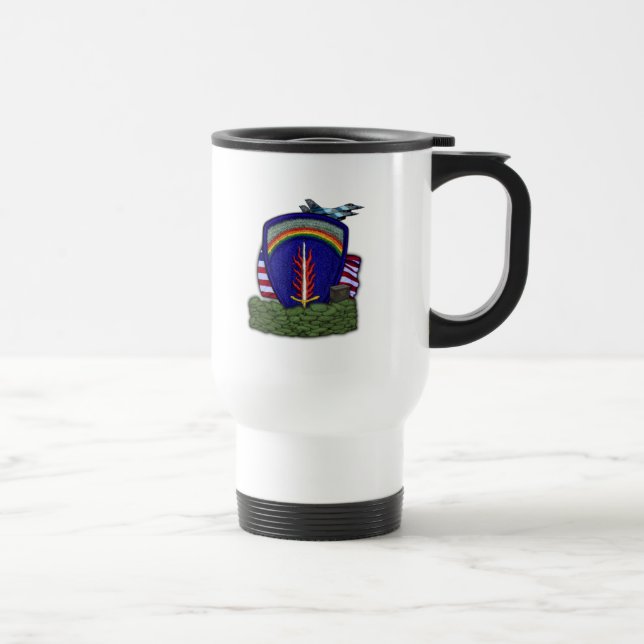 Caneca Térmica usareur usab patch Mug (Direita)