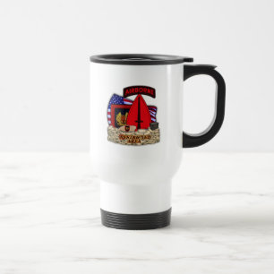 Caneca Térmica USASOC special operations comando patch mug.