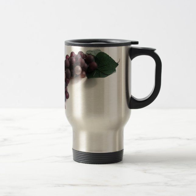 Caneca Térmica Uvas Azuis (Direita)
