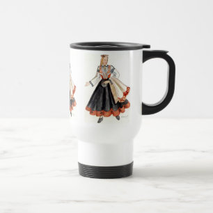 Caneca Térmica Uz Kruzes de Tautu Meita do Latvian