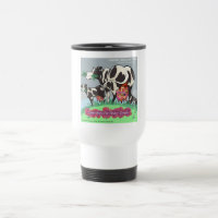 Vacas Fazendo Creme Pesado Cartoon Engraçado