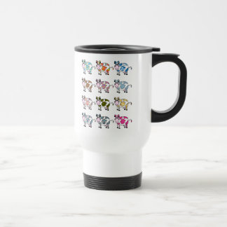 Caneca Térmica Vacas Funky