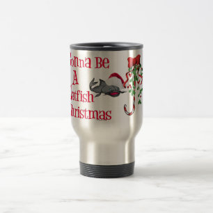 Caneca Térmica Vai ser um Natal para o peixe-gato