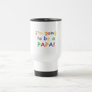 Caneca Térmica Vai ser um Papa - Cores Primárias