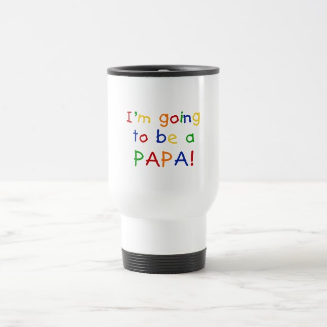 Caneca Térmica Vai ser um Papa - Cores Primárias (Centro)