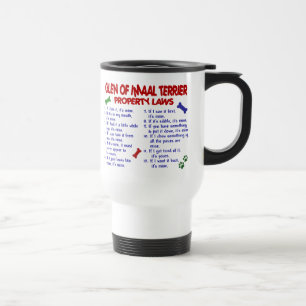 Caneca Térmica VALE de leis da propriedade de IMAAL TERRIER