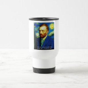 Caneca Térmica Van Gogh "Aventureiro Por Acaso" Presentes Camiset