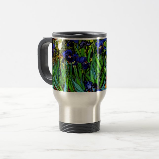 Caneca Térmica Van Gogh - Irlandeses, famosa pintura de Van Gogh (Frente Esquerda)