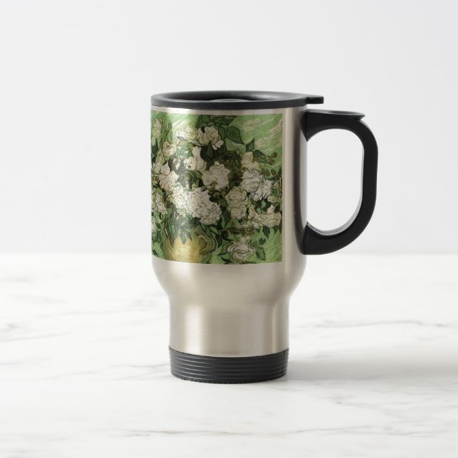 Caneca Térmica Vase com Rosas - Van Gogh (Direita)