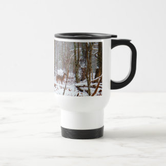 Caneca Térmica Veado na neve cai