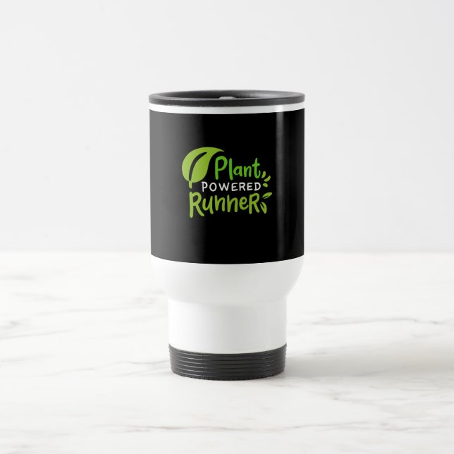 Caneca Térmica Vegan - Runner Powered (Centro)