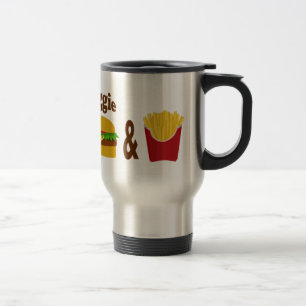 Caneca Térmica Veggie Burger e Fries