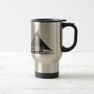 Caneca Térmica Veleiro dos Skipjack da baía de Chesapeake