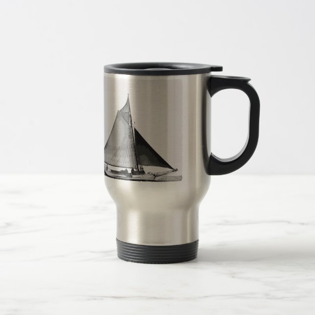 Caneca Térmica Veleiro dos Skipjack da baía de Chesapeake (Direita)