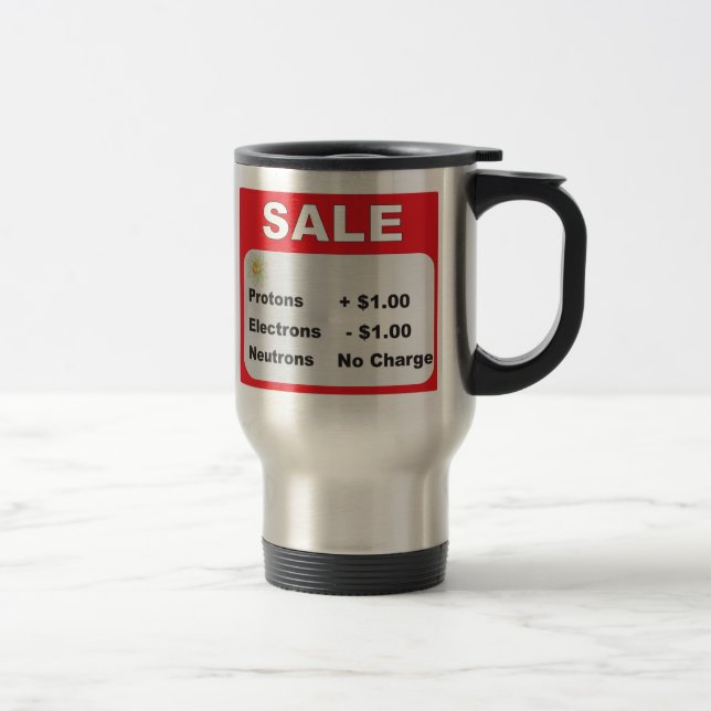 Caneca Térmica venda dos nêutrons dos elétrons dos protão (Direita)